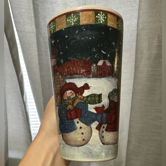 Certified International Susan Winget "Magic of Christmas" tall latte mug - Picture 4 of 6